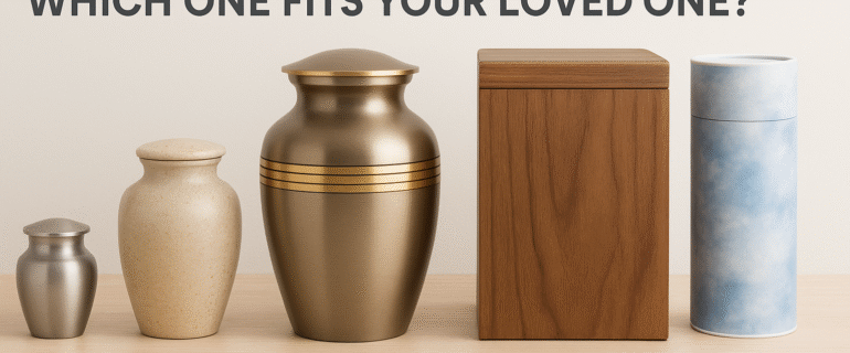 Cremation Urn Sizes Explained: Find the Right Fit for Your Loved One’s Ashes Cremation Urn Sizes Explained: Find the Right Fit for Your Loved One’s Ashes
