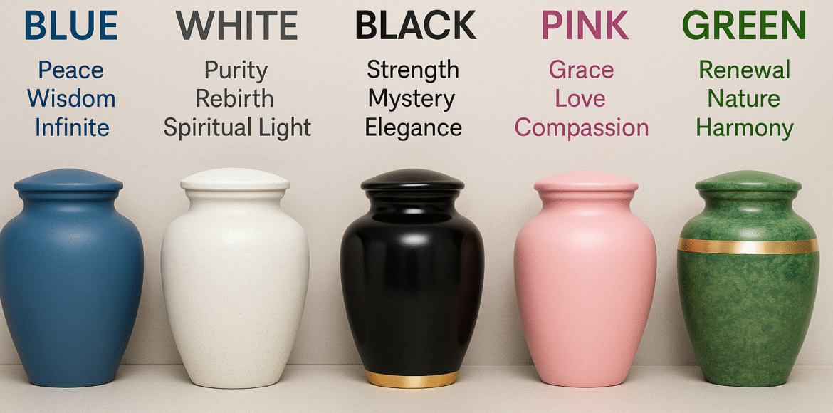 What Do Urn Colors Symbolize? A Cultural and Emotional Guide to Cremation Choices