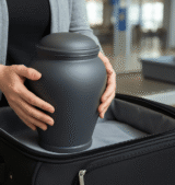 Traveling with cremated remains by air – cremation urn and airline travel guidance