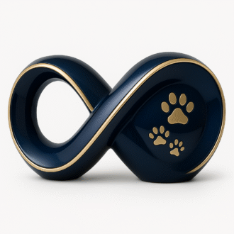 Forever Paw Infinity Pet Cremation Urn