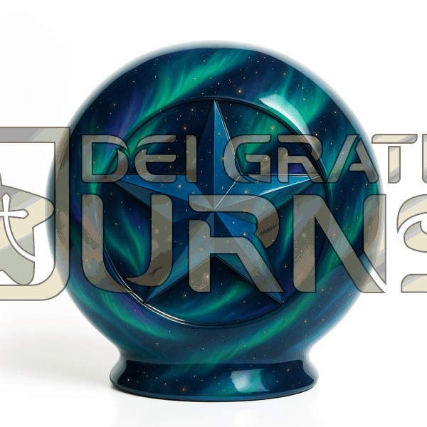 10 Stunning Urns for Ashes You Didn’t Know Existed Until Now 3 Celestial Star Aurora Cremation Urn