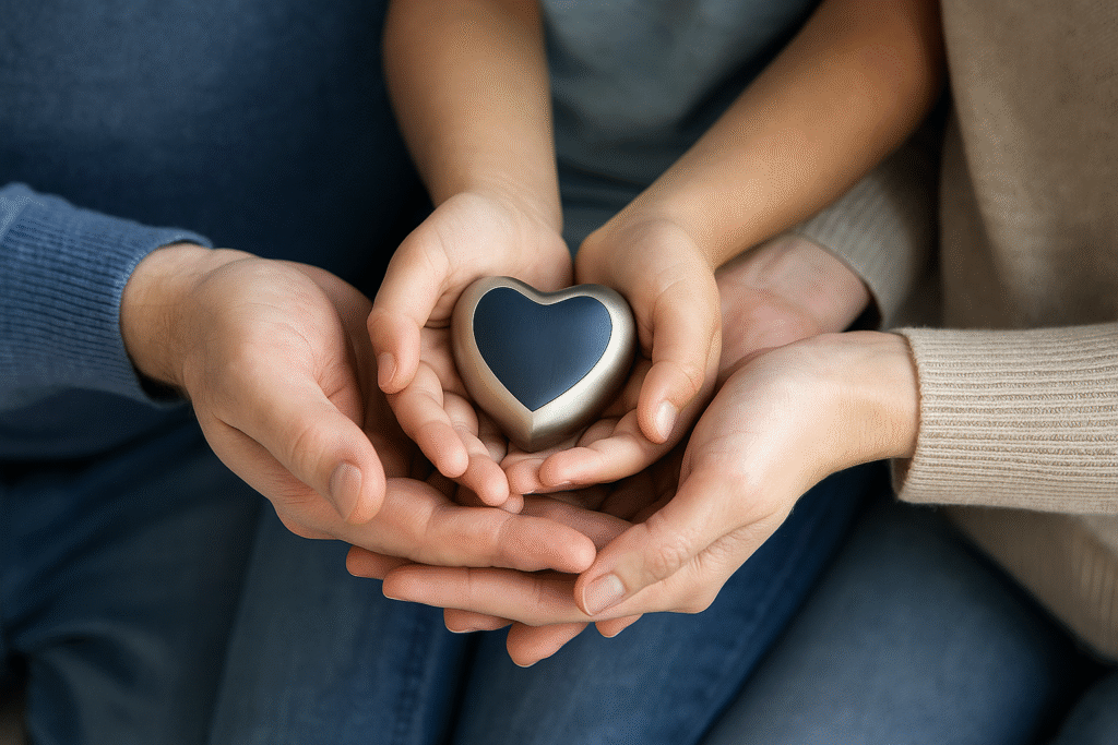 They All Wanted a Piece of Him… : How Set of 4 Keepsake Urns Are Changing the Way We Share Love After Loss 1 Keepsake Urns for Ashes: Share the Love, Share the Memory | Dei Gratia Urns