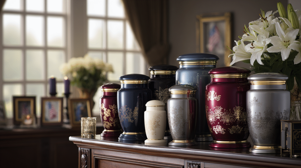 9 Powerful Ways Urns Colors Reveal Emotions and Memories with Cremation Ashes 2 How Urn Colors Reflect Emotions and Spiritual Meaning in Cremation Ashes
