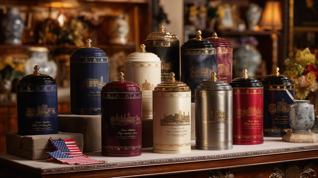 17 Custom Cremation Urns That Say More Than Just Goodbye—‘You Made Us Proud’ 2 Personalized Cremation Urns for Ashes – Embrace Collection by Dei Gratia Urns