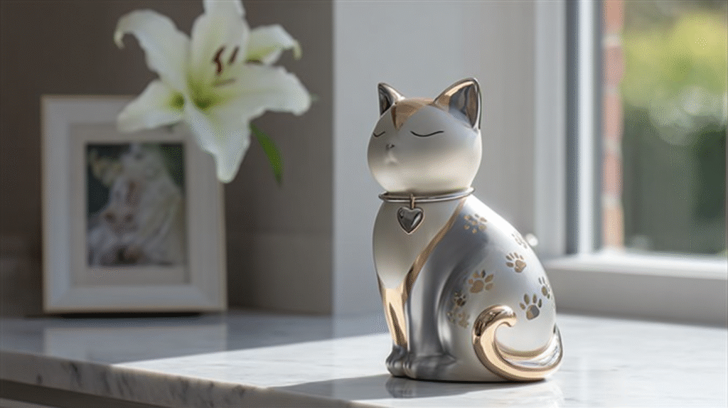 6 Touching Ways Cat Urns for Ashes Help You Grieve Your Furry Companion’s Loss 2 Cat Urns for Ashes – Beautiful Cremation Memorials for Your Furry Friend