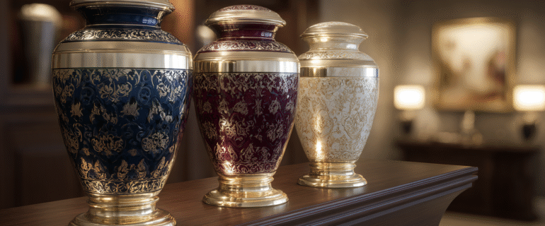 u5422357617_A_luxurious_display_of_three_handcrafted_metal_cr_aeec3fd0-6246-40f8-9466-0ac50e8b1e68_3 Handcrafted Italian Inlay Urns for Ashes – Dei Gratia Cremation Legacy