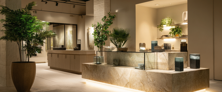 u5422357617_A_stylish_modern_interior_space_showcasing_a_cura_58030b71-edd6-4d0c-84c0-1038e1107036_2 7 Innovative Cremation Urns That Redefine Ashes Memorializatio
