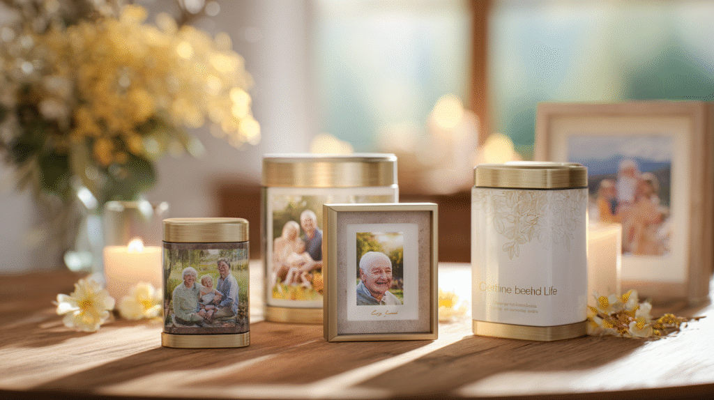 Custom Photo Urns for Ashes | Celebrate Life with Printed Cremation Tributes