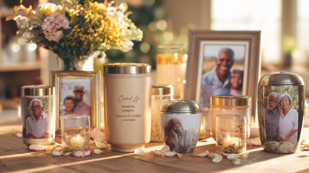 Custom Photo Urns for Ashes | Celebrate Life with Printed Cremation Tributes