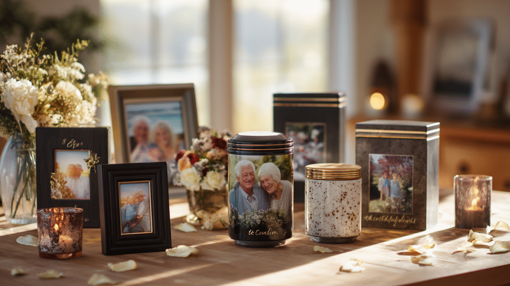 Custom Photo Urns for Ashes | Celebrate Life with Printed Cremation Tributes