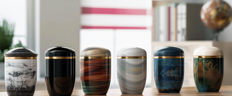 u5422357617_a_premium_product_showcase_of_seven_modern_cremat_f527987e-995e-40c9-b48f-f7993a84fe4e_3 Modern Urns for Cremation Ashes: 7 Styles and Materials You Need to See