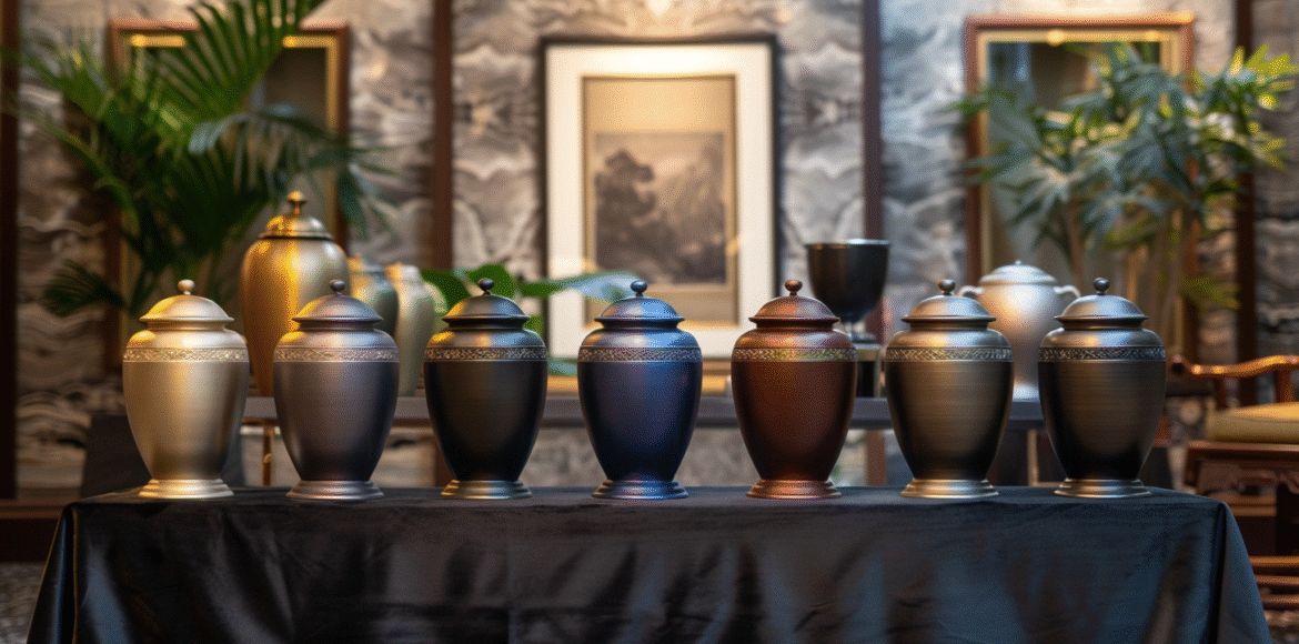 u5422357617_a_front-facing_symmetrical_display_of_luxury_meta_a1208fad-af73-4a11-9a43-31c63c42667a_3 Cremation Urns in Rochester New York – Ashes Memorials and Rochester Urns Guide