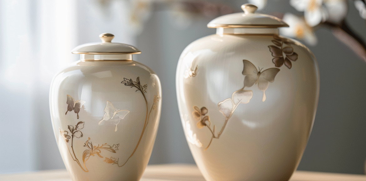 u5422357617_a_premium_product_showcase_of_luxurious_ivory_cre_9f28606a-b17c-4da5-a2e4-2fde2448715a_2 Cremation Urns in White Plains New York – Ashes Memorials by Dei Gratia Urns