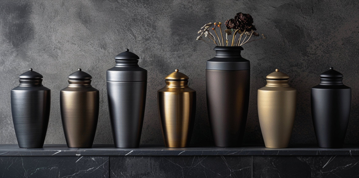 u5422357617_a_stylish_modern_arrangement_of_high-end_metal_cr_361243ee-2d82-40d1-9115-cce039b45a5a_2 Cremation Urns in Norwich New York | Dei Gratia Urns for Ashes