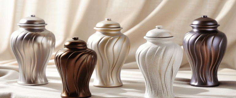 u5422357617_A_collection_of_luxurious_metallic_cremation_urns_51d002aa-7805-44c4-9b2d-a72d2fb11d54_3 Cremation Urns in Palm Springs – Memorialize Your Loved One with Elegance and Care