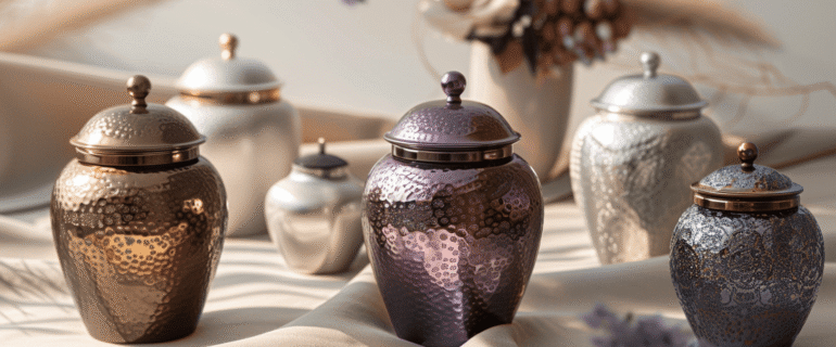 u5422357617_A_collection_of_luxurious_metallic_cremation_urns_e1b4785d-e620-4cae-99ea-69a5e87bc7d4_3 Golden Beach Urns for Cremation Ashes – Serene Memorials