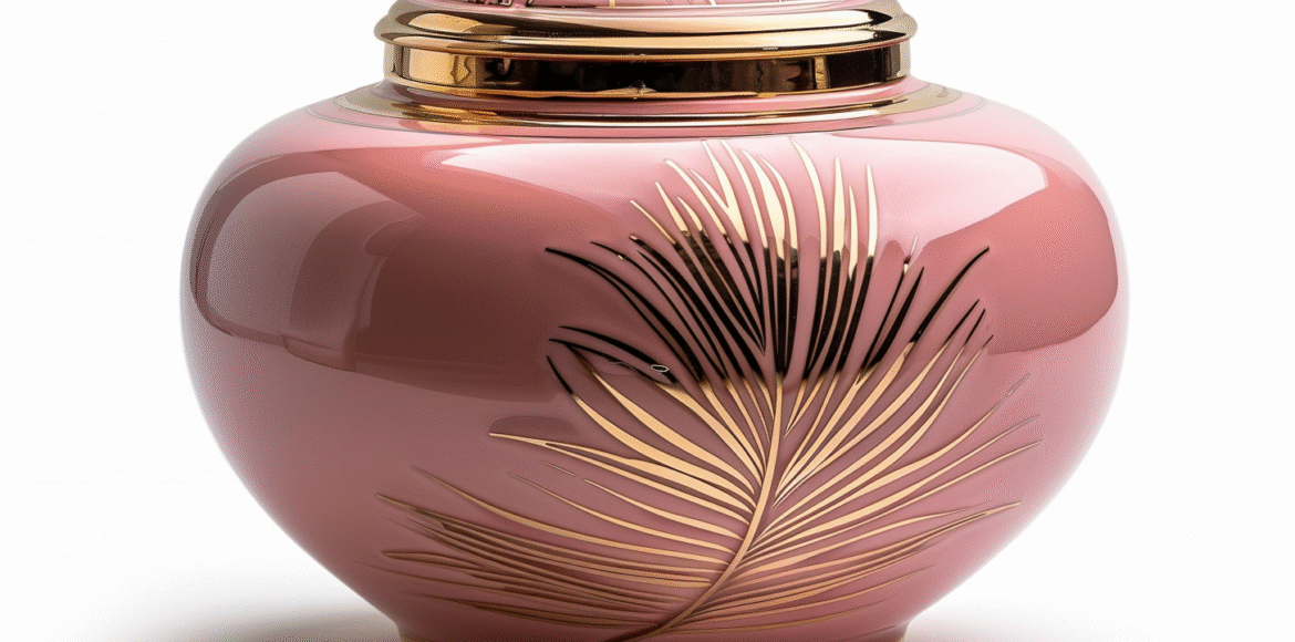 u5422357617_a_sleek_modern_cremation_urn_with_a_smooth_glossy_89c90a90-30b1-4c84-8ddd-4a5e2a58c358_0 Urns in Plantation Florida | Cremation Urns & Ashes Preservation